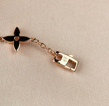 [ORA]STAR AND SUN 7 MOTIFS GOLD BRACELET