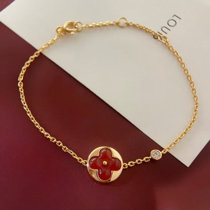 [ORA]SUN PEDANT CARNELIAN BRACELET