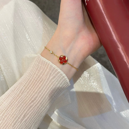 [ORA]SUN PEDANT CARNELIAN BRACELET