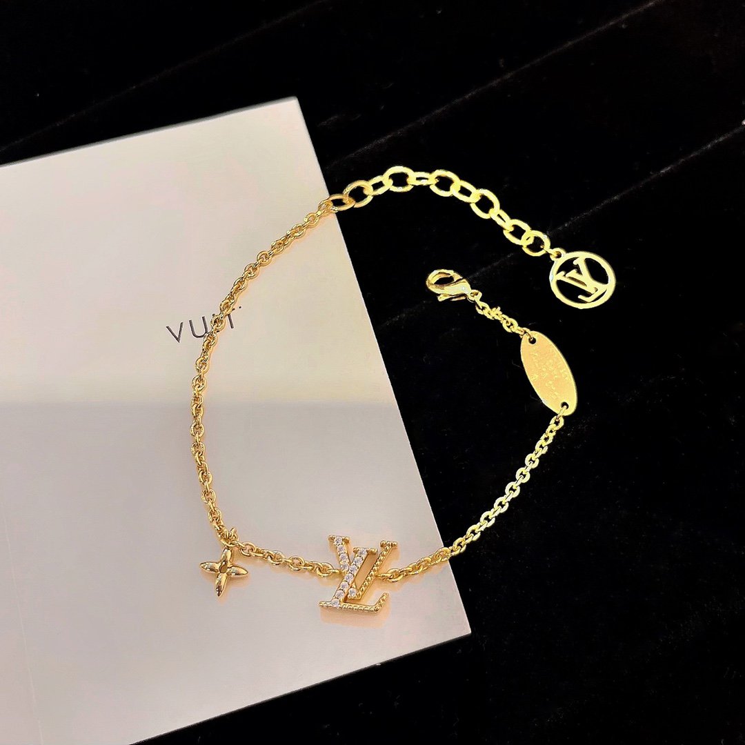 [ORA]LOGO STAR MOTIF GOLD BRACELET