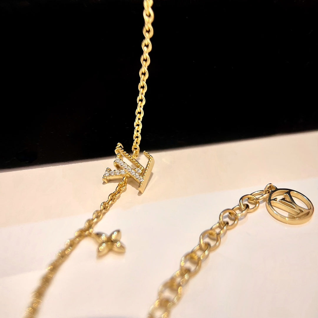 [ORA]LOGO STAR MOTIF GOLD BRACELET