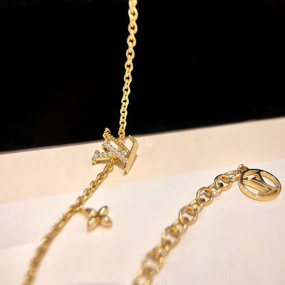 [ORA]LOGO STAR MOTIF GOLD BRACELET