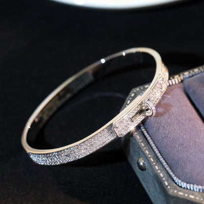 [ORA]KELLY BRACELET DIAMOND PAVED