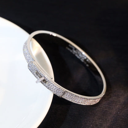[ORA]KELLY BRACELET DIAMOND PAVED
