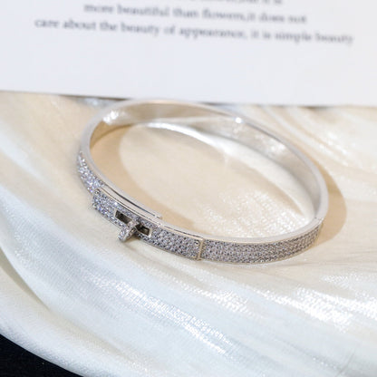 [ORA]KELLY BRACELET DIAMOND PAVED