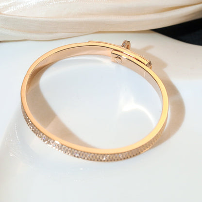 [ORA]KELLY BRACELET DIAMOND PAVED