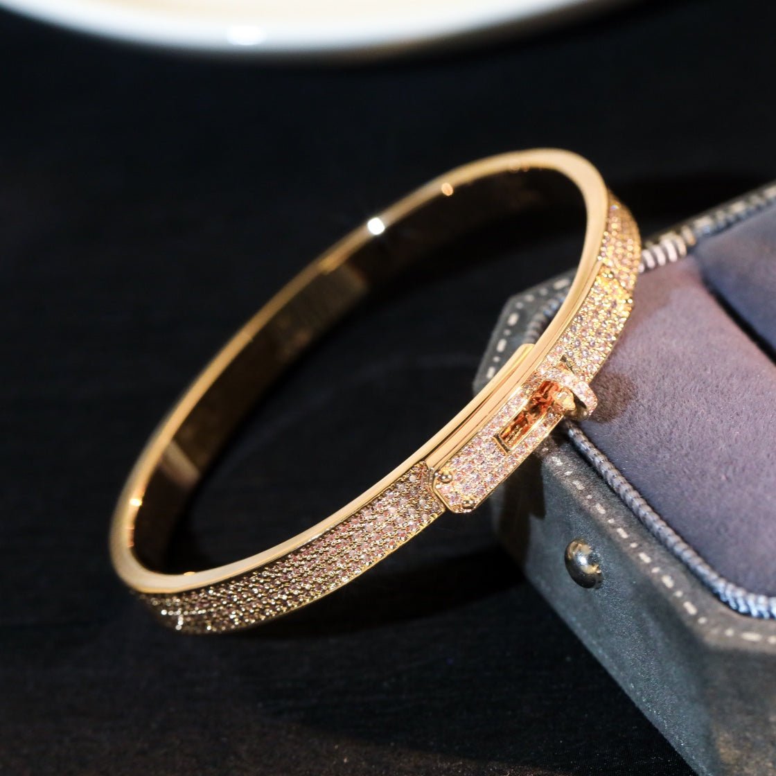 [ORA]KELLY BRACELET DIAMOND PAVED
