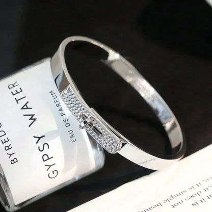 [ORA]KELLY SILVER DIAMOND BRACELET