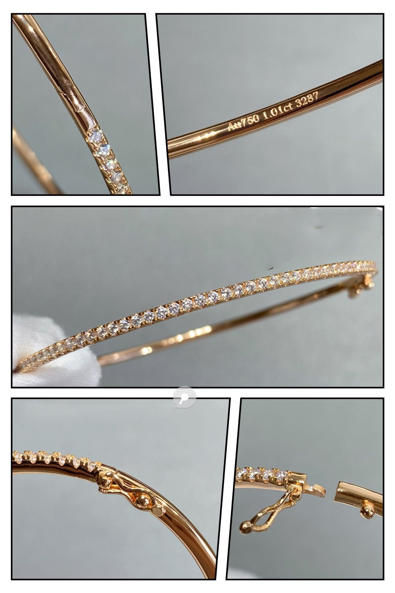 [ORA]MINI DIAMOND TENNIS BRACELET