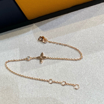 [ORA]STAR DIAMOND PINK GOLD BRACELET