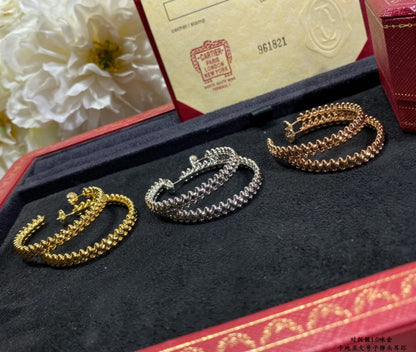 [ORA]CLASH LARGE HOOP EARRINGS