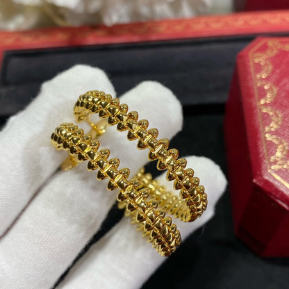 [ORA]CLASH LARGE HOOP EARRINGS