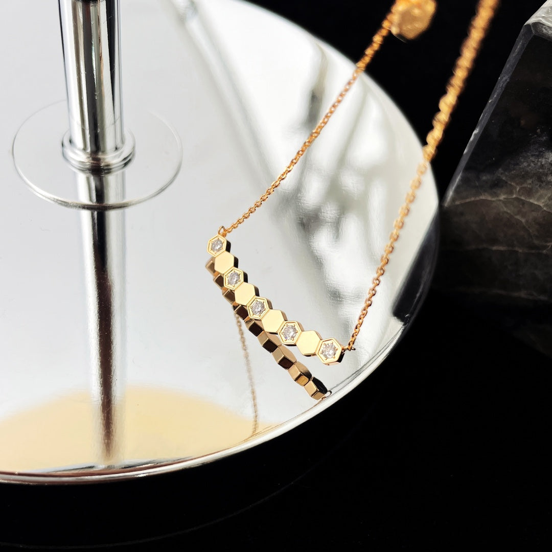 [ORA]BEE MY LOVE DIAMOND NECKLACE