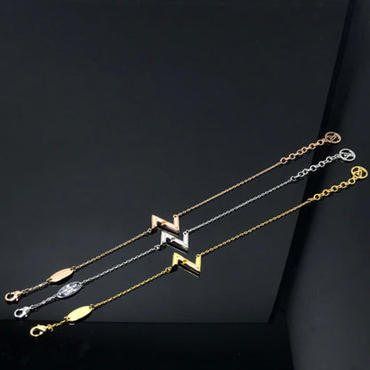[ORA]VOLT LV LOGO BRACELET