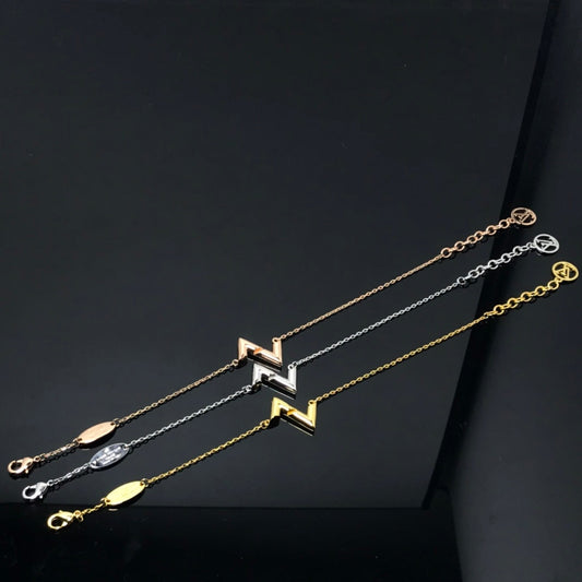 [ORA]VOLT LV LOGO BRACELET