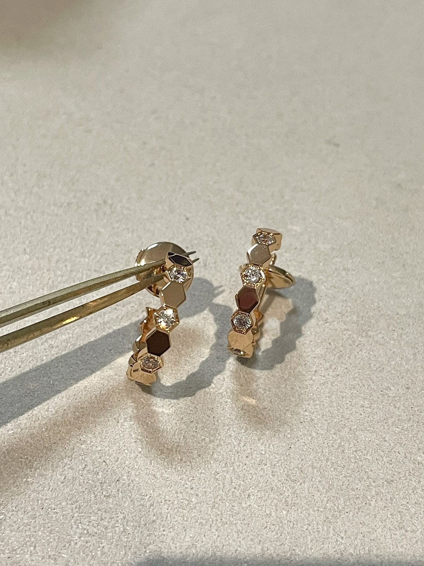 [ORA]Hollow Design Four-Leaf Clover Flower Shape Ring