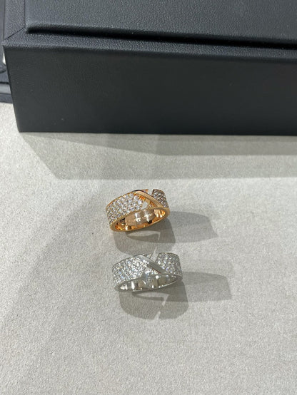 [ORA]LIENS EVIDENCE  DIAMOND PAVED RING