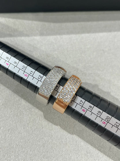 [ORA]LIENS EVIDENCE  DIAMOND PAVED RING