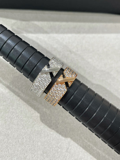 [ORA]LIENS EVIDENCE  DIAMOND PAVED RING