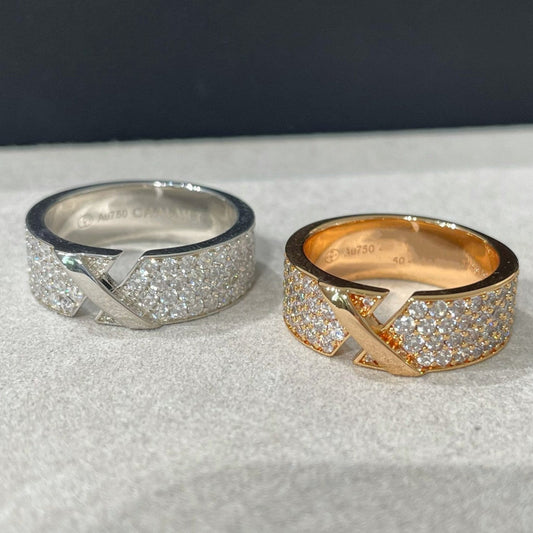 [ORA]LIENS EVIDENCE  DIAMOND PAVED RING