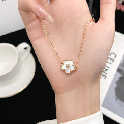[ORA]LUCKY SPRING ROSE GOLD MOP BRACELET