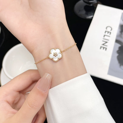 [ORA]LUCKY SPRING ROSE GOLD MOP BRACELET
