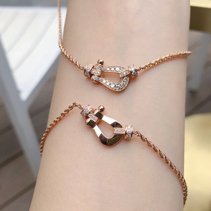 [ORA]FORCE 10 PINK GOLD DIAMOND NECKLACE