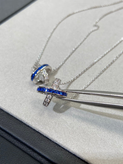 [ORA]LIENS DIAMOND SILVER NECKLACE