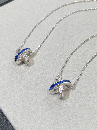 [ORA]LIENS DIAMOND SILVER NECKLACE