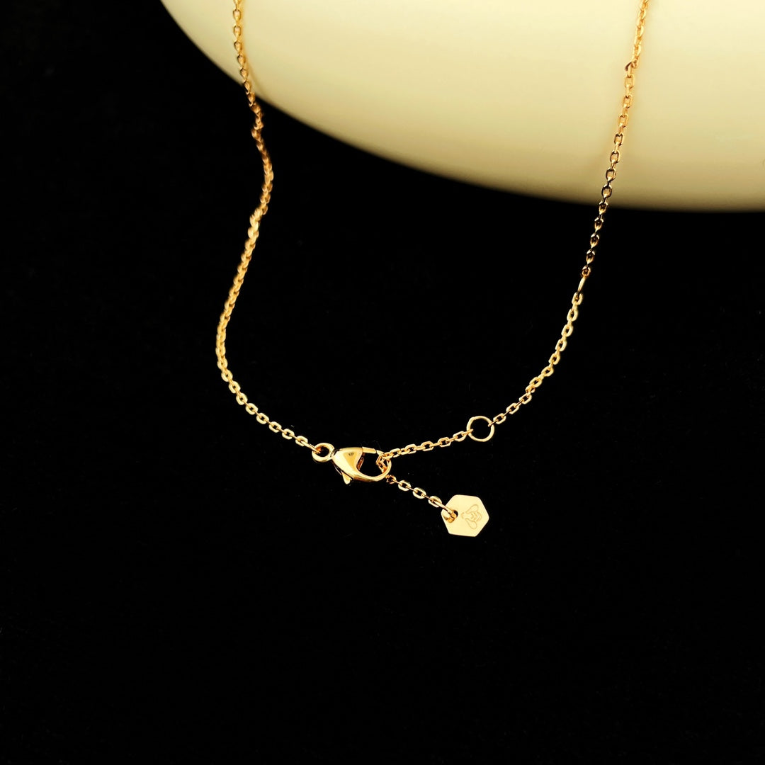 [ORA]BEE MINI PEDANT DIAMOND NECKLACE
