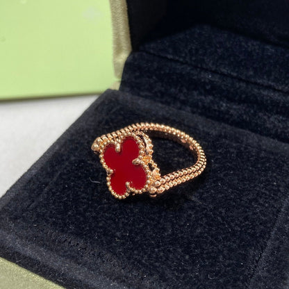 [ORA]CLOVER RIVERSIBLE RING GOLD COLLECTION