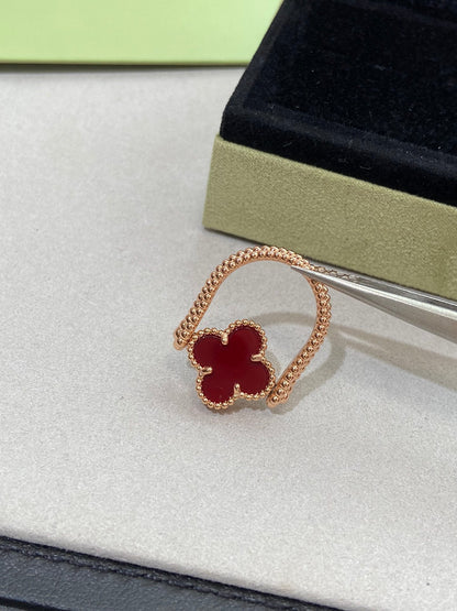 [ORA]CLOVER RIVERSIBLE RING GOLD COLLECTION
