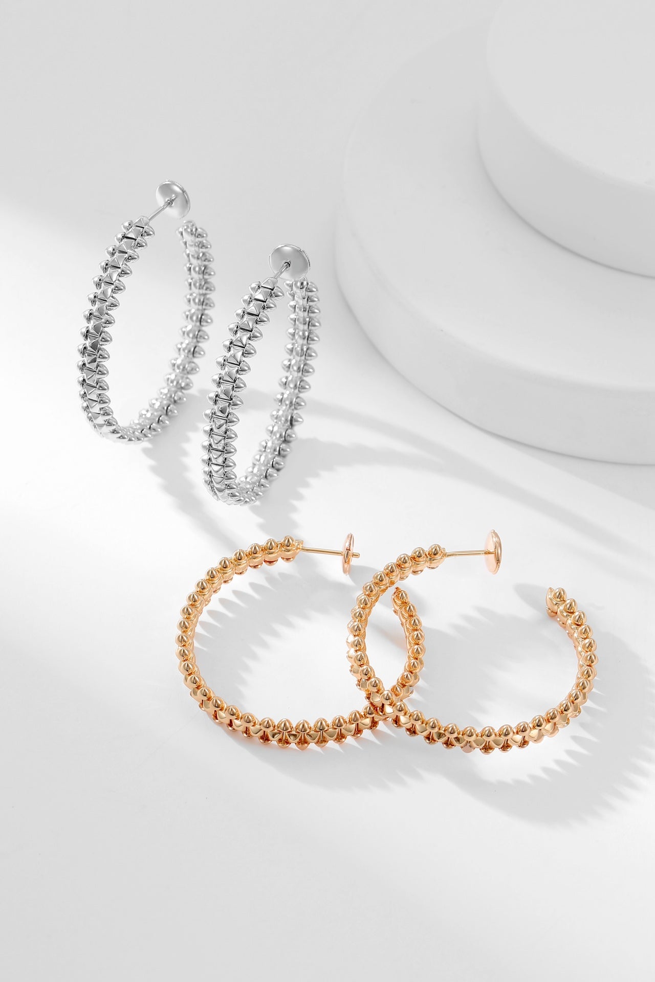 [ORA]CLASH HOOP EARRINGS