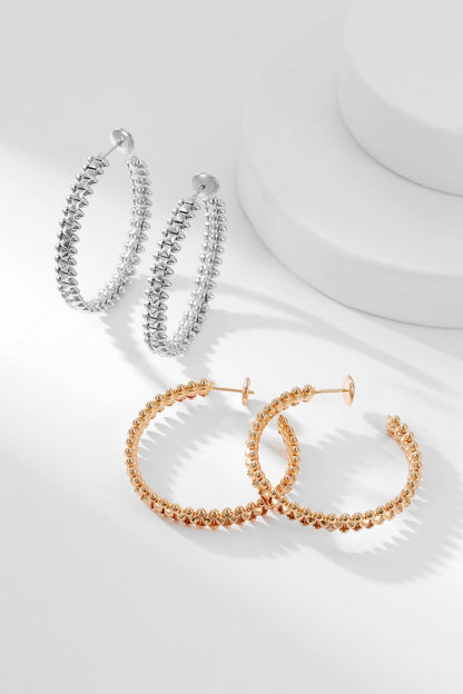 [ORA]CLASH HOOP EARRINGS