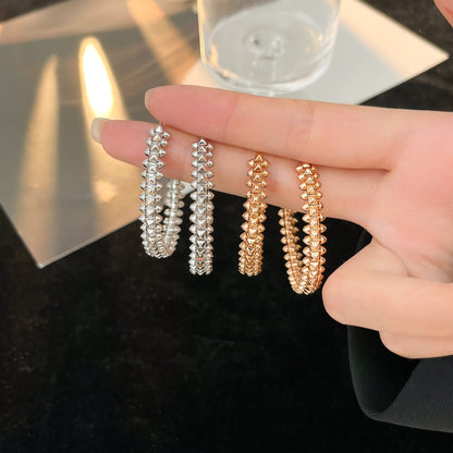 [ORA]CLASH HOOP EARRINGS