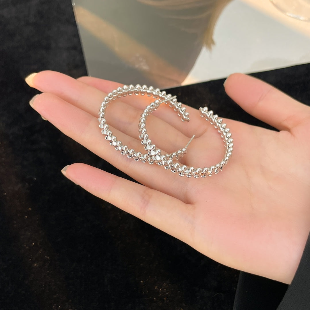 [ORA]CLASH HOOP EARRINGS