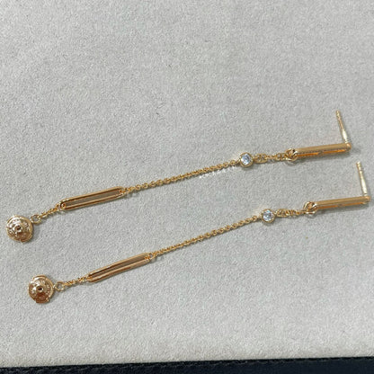 [ORA]CHAINE CHAOS DIAMOND DROP EARRINGS