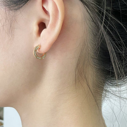 [ORA]LOVE DIAMOND EARRINGS