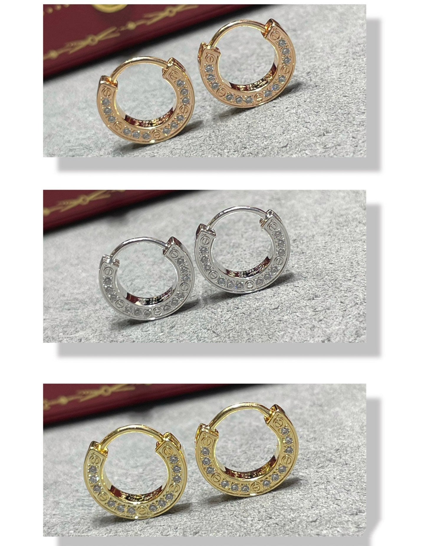 [ORA]LOVE DIAMOND EARRINGS