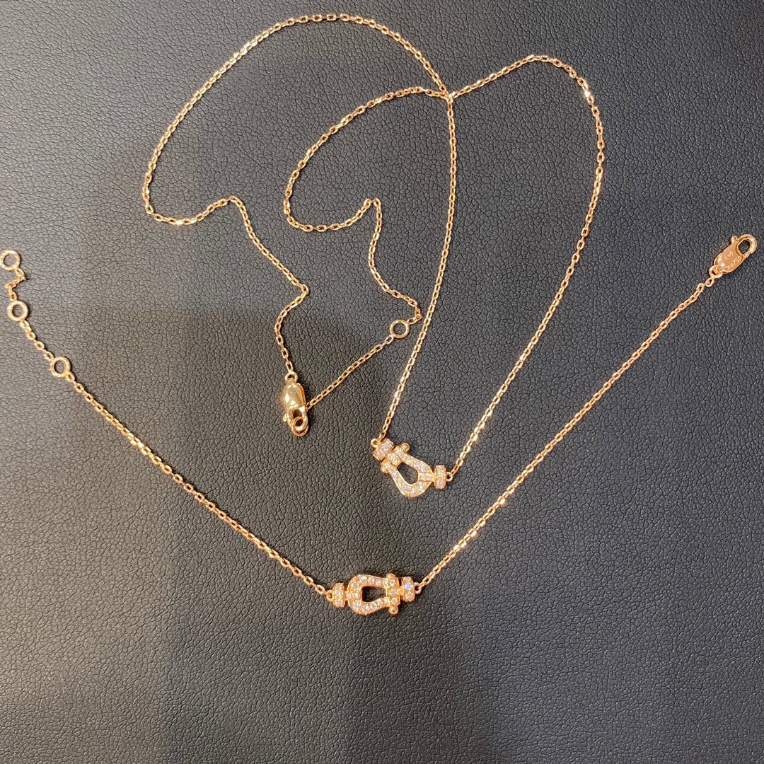 [ORA]FORCE 10 DIAMOND PINK GOLD NECKLACE MINI MODEL