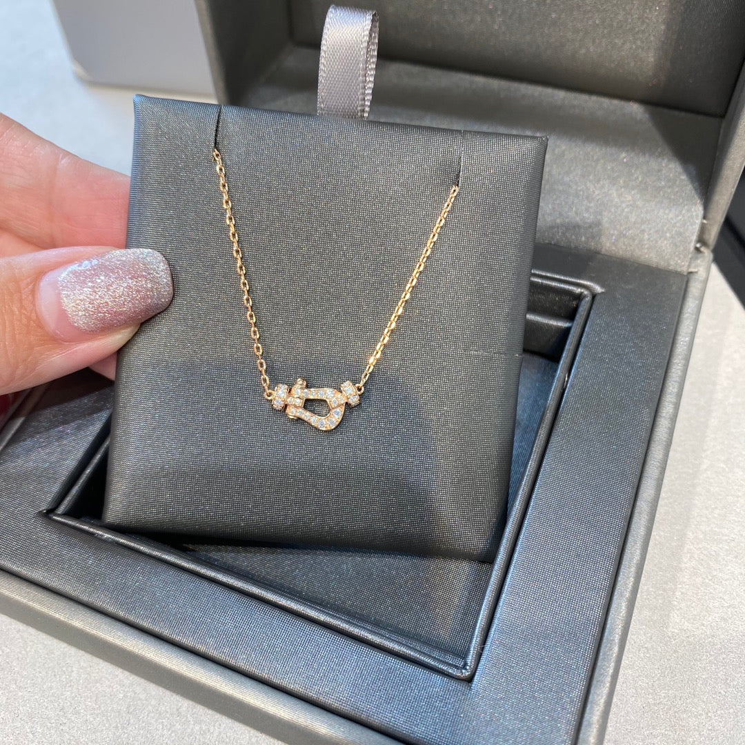 [ORA]FORCE 10 DIAMOND PINK GOLD NECKLACE MINI MODEL