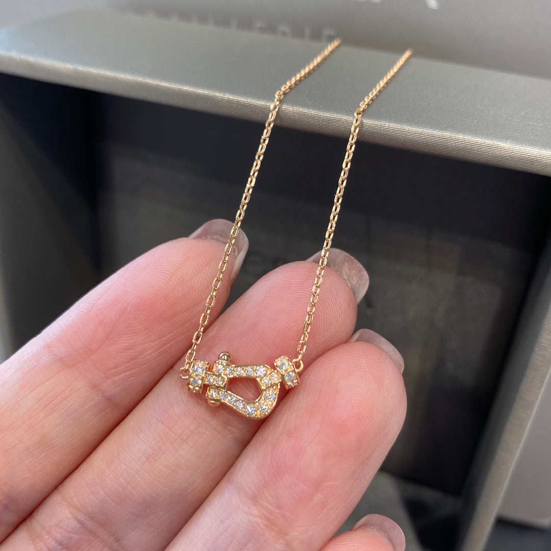 [ORA]FORCE 10 DIAMOND PINK GOLD NECKLACE MINI MODEL