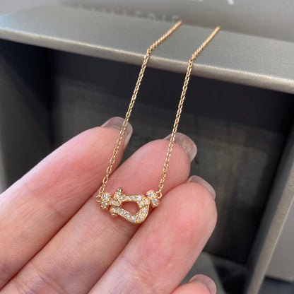 [ORA]FORCE 10 DIAMOND PINK GOLD NECKLACE MINI MODEL