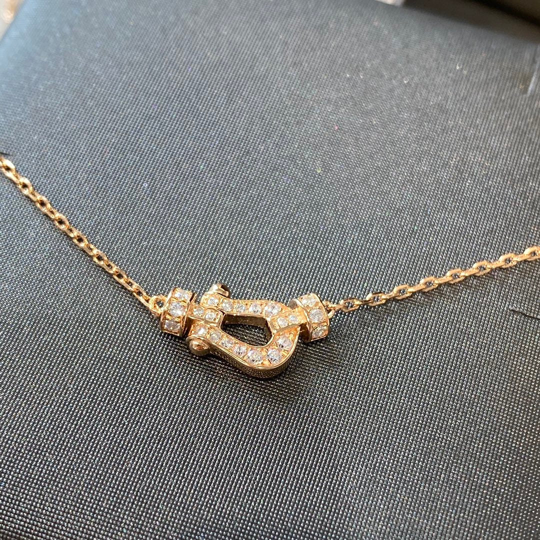 [ORA]FORCE 10 DIAMOND PINK GOLD NECKLACE MINI MODEL