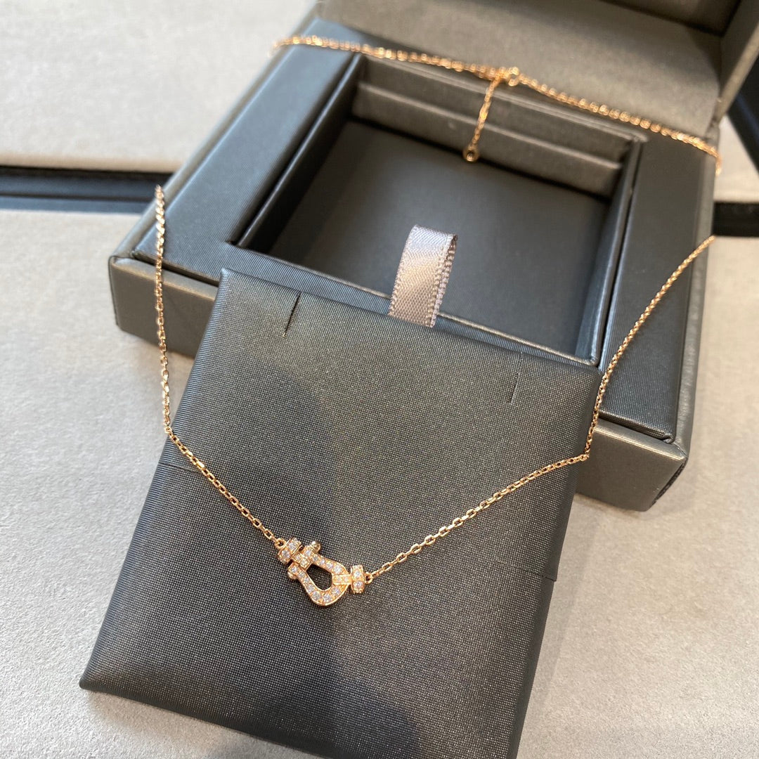 [ORA]FORCE 10 DIAMOND PINK GOLD NECKLACE MINI MODEL