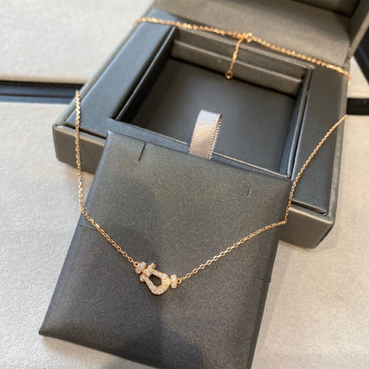 [ORA]FORCE 10 DIAMOND PINK GOLD NECKLACE MINI MODEL