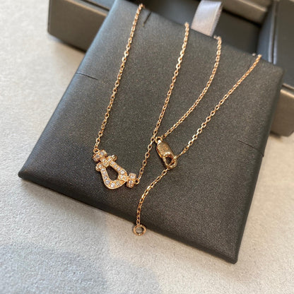 [ORA]FORCE 10 DIAMOND PINK GOLD NECKLACE MINI MODEL