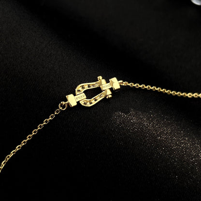 [ORA]FORCE 10 FULL DIAMOND BUCKLE CHAIN LINK MINI MODEL