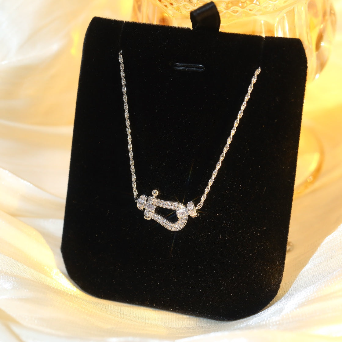 [ORA]FORCE 10 DIAMOND SILVER NECKLACE MINI MODEL