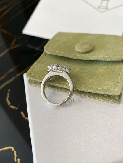 [ORA]CLOVER SILVER RING